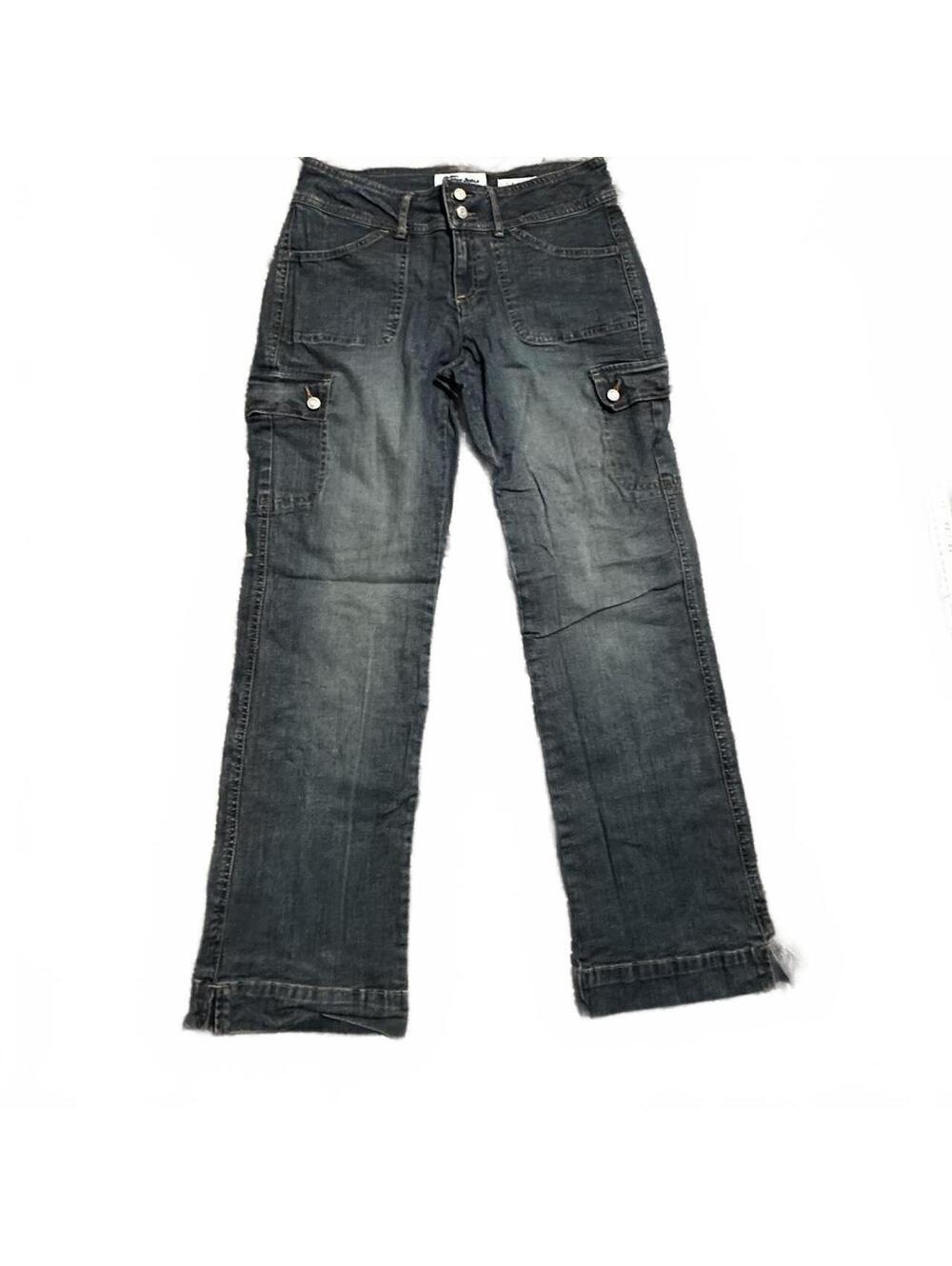 2000s Old Navy Cargo Style Bootcut Jeans Size 4